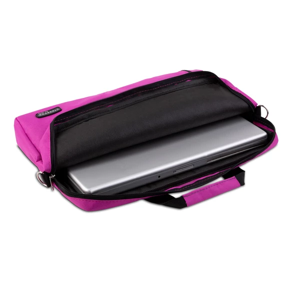 Classone WTX209 WTXpro Serisi Su Geçirmez 15.6 inch Laptop  Notebook El Çantası Fuşya - 4