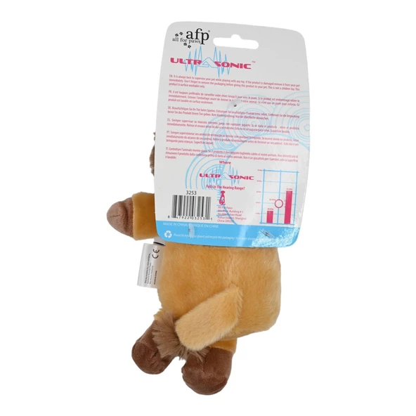 Ultrasonic - Simba Aslan Şeklinde Köpek Oyuncağı Ultrasonik Sesli - 2