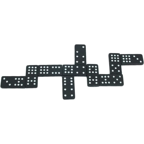 Domino Taşı Oyun Seti Ahşap Saklama Kutulu Eğitici Oyuncak - 4