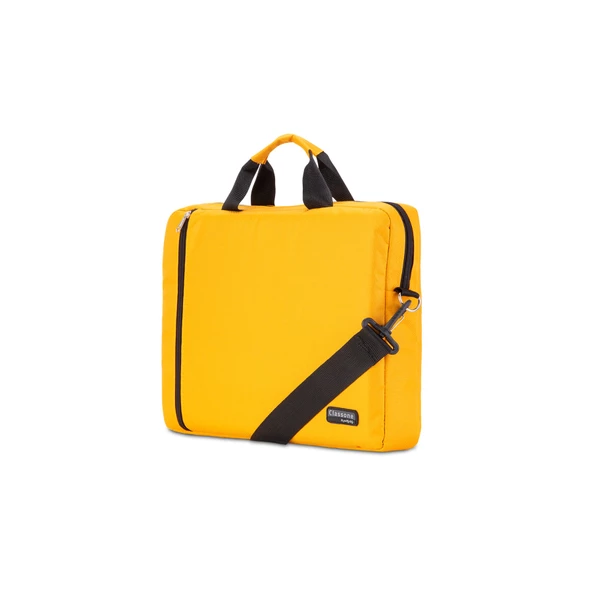 Classone WTX208 WTXpro Serisi Su Geçirmez 15.6 inch Laptop  Notebook El Çantası  Sarı - 4