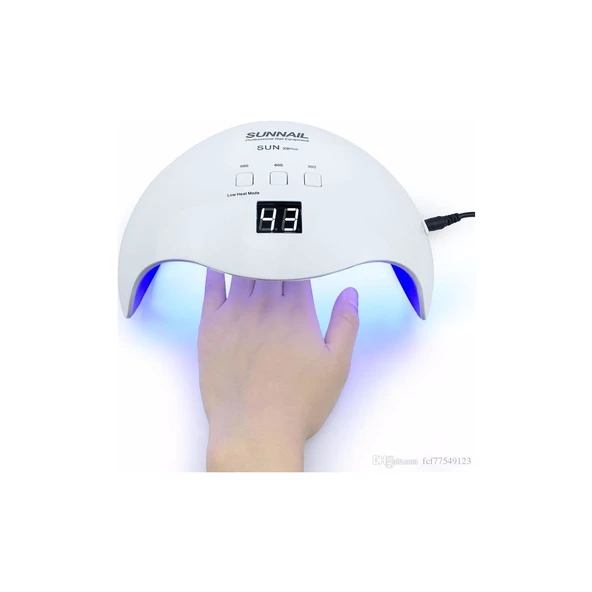 Azemax 48W UV Led Profosyonel Oje Kurutma SUN X9 Manikür Makinesi - 5