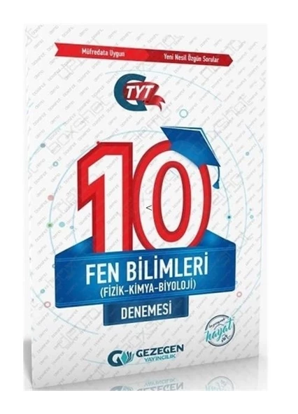 Gezegen Yayıncılık TYT Fen Bilimleri 10lu Deneme