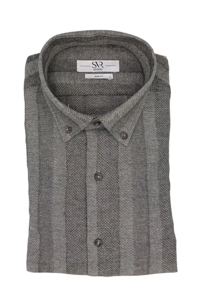 DESENLİ FLANEL SLIM UZUN KOLLU GÖMLEK - Resim 4