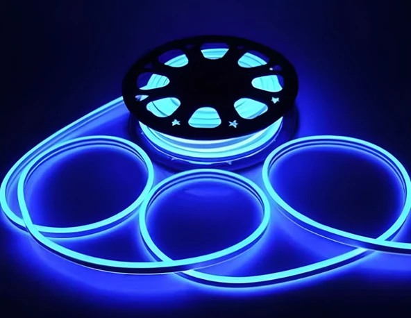 25 METRE CATA CT 4554 Neon Hortum Led Mavi Işık 220V - Resim 2