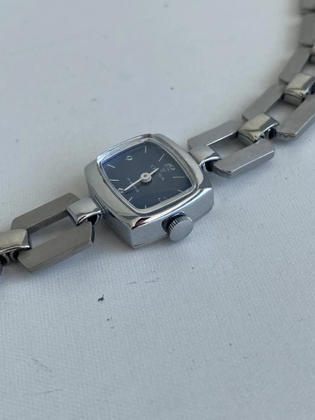 Onsa Çelik Kordon Vintage Kadın Kol Saati 030 (Kutusuz) - Resim 7