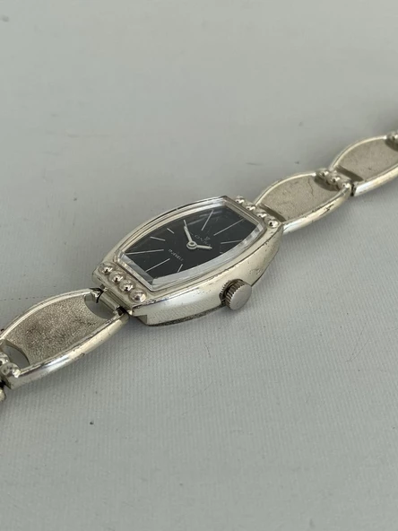 Onsa Gümüş Kordon Vintage Kadın Kol Saati 014 (Kutusuz) - Resim 12