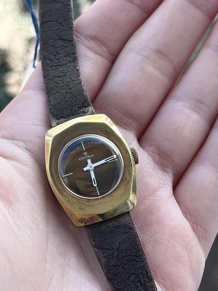 Onsa Deri Kordon Vintage Kadın Kol Saati 025 (Kutusuz) - Resim 8