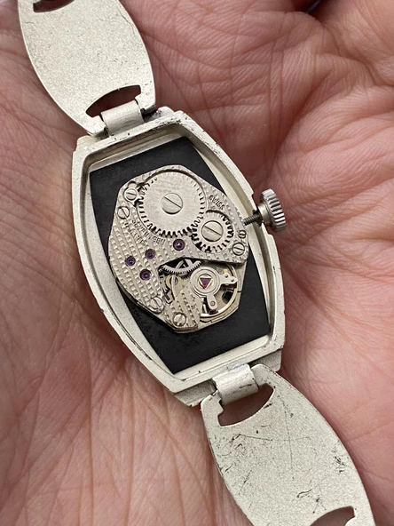 Onsa Gümüş Kordon Vintage Kadın Kol Saati 014 (Kutusuz) - Resim 4