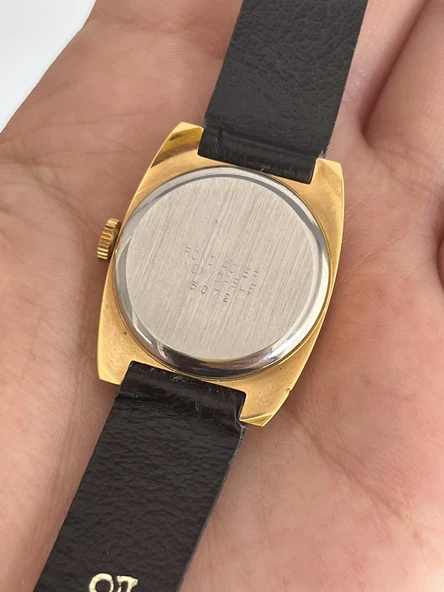 Onsa 25mm Deri Kordon Vintage Kadın Kol Saati 020 (Kutusuz) - Resim 7