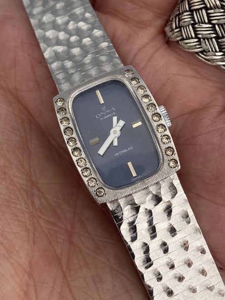 Onsa Çelik Kordon Vintage Kadın Kol Saati 032 (Kutusuz) - Resim 5