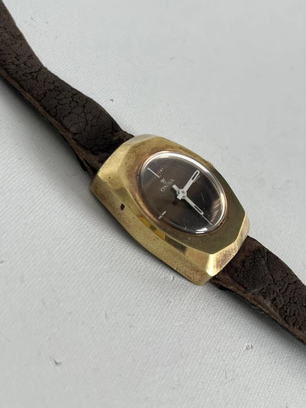 Onsa Deri Kordon Vintage Kadın Kol Saati 025 (Kutusuz) - Resim 4