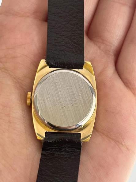 Onsa 25mm Deri Kordon Vintage Kadın Kol Saati 021 (Kutusuz) - Resim 3