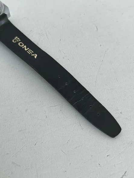 Onsa Deri Kordon Vintage Kadın Kol Saati 022 (Kutusuz) - Resim 9