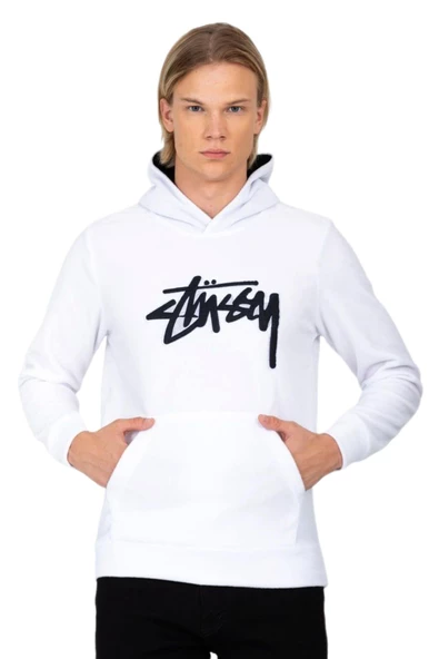 Erkek Kapüşonlu Polar Sweatshirt 6786 BGL-ST03219 - Resim 2