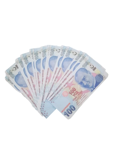 Düğün Parası Geçersiz Para 200 Adet Şaka Oyun Parası 100 TL