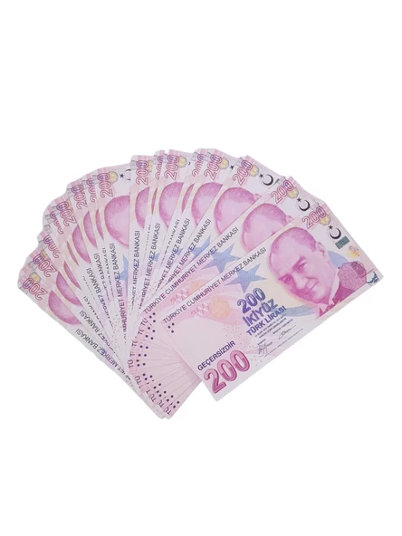 Düğün Parası Geçersiz Para 200 Adet Şaka Oyun Parası 200 TL