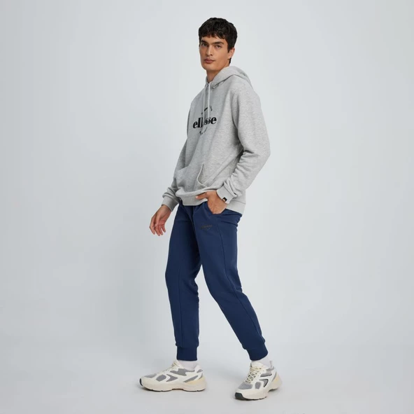 Ellesse Erkek Sweatshirt Kapüşonlu Gri - 5