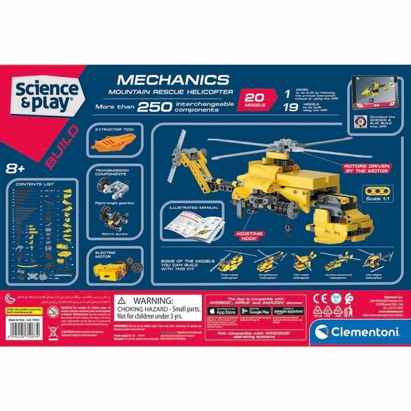 75063TR Kurtarma Helikopteri - Mekanik Laboratuarı +8 yaş - 7