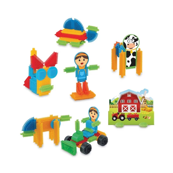 03312 KAKTÜS BLOKLAR ÇİFTLİK 75PCS - 2