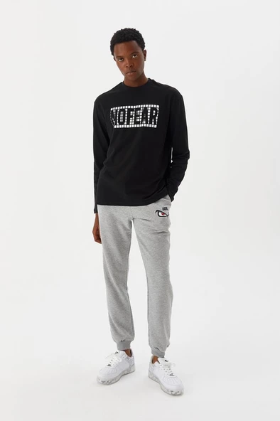 No Fear Erkek T-shirt Uzun Kollu Siyah M500228 - 2