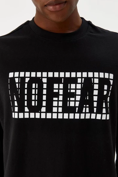 No Fear Erkek T-shirt Uzun Kollu Siyah M500228 - 3