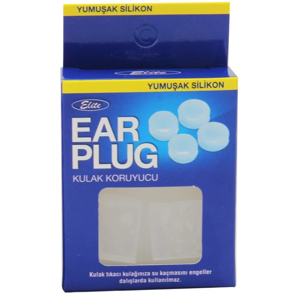 Elite Ear Plug Silikon Kulak Tıkayıcı 4 lü