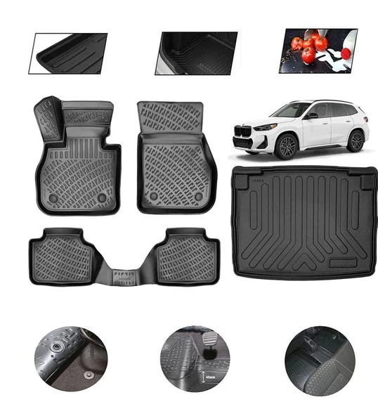 Bmw X1 U11 2023 Model 4D Bagaj Paspas Set