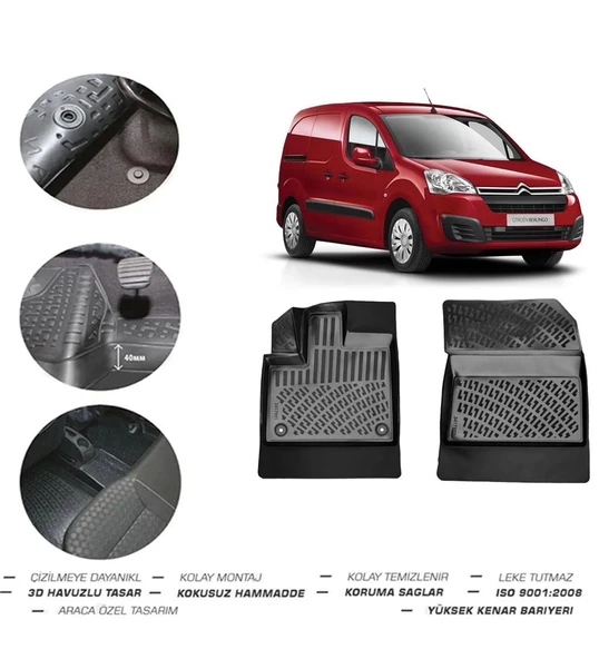 Citroen Berlingo 2023 PANELVAN Model 4D Paspas - Resim 2