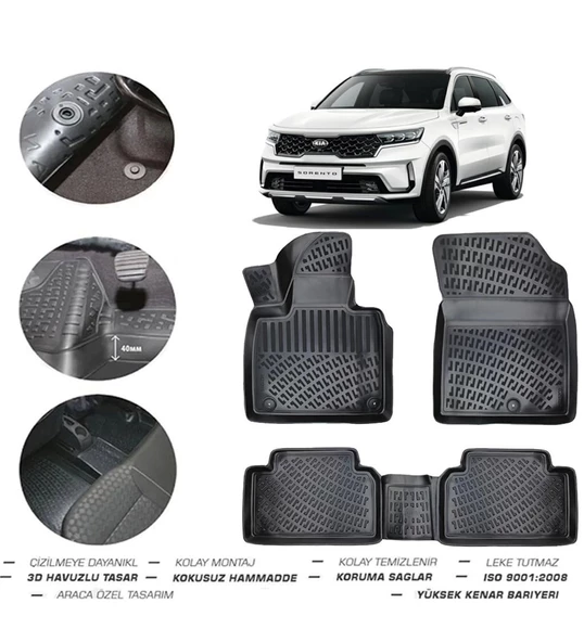 Kia Sorento Benzin 2023 Model 4D Paspas - Resim 2