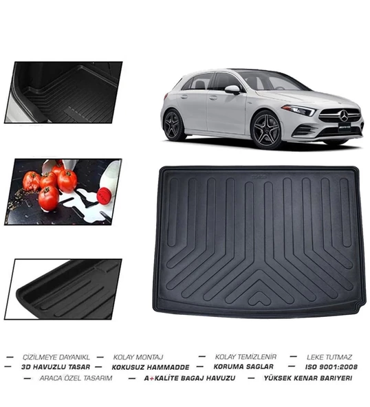 Mercedes A Serisi W177 Sedan Kulaksız 2023 Model Bagaj Havuzu - Resim 2