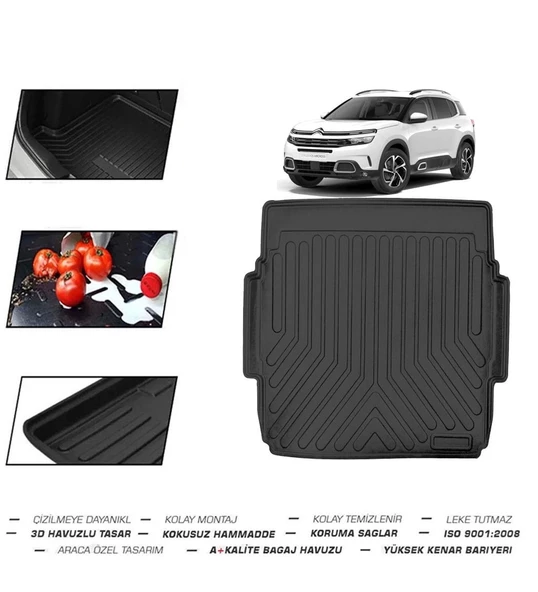 Citroen C5 Aircross Üst Bagaj 2022 Model Bagaj Havuzu - Resim 2