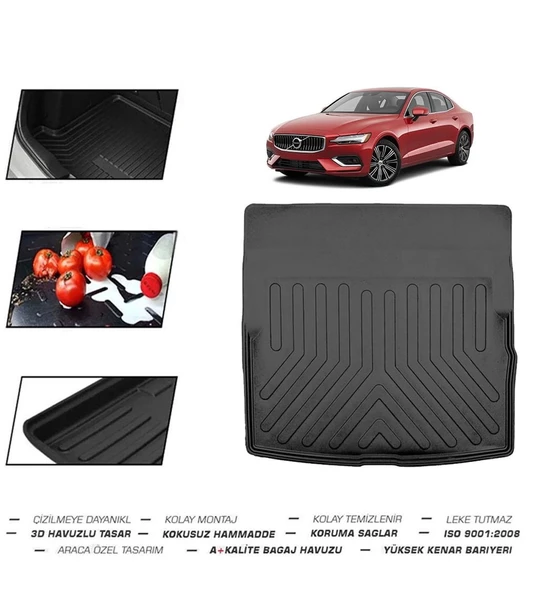 Volvo S60 2023 Model Bagaj Havuzu - Resim 2