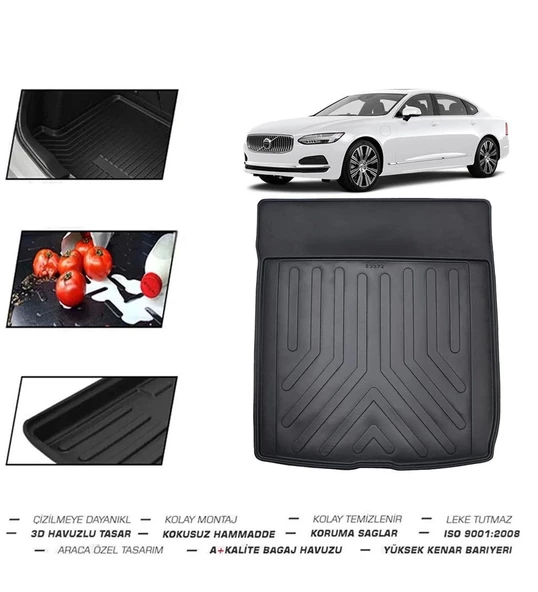 Volvo S90 2023 Model Bagaj Havuzu - Resim 2
