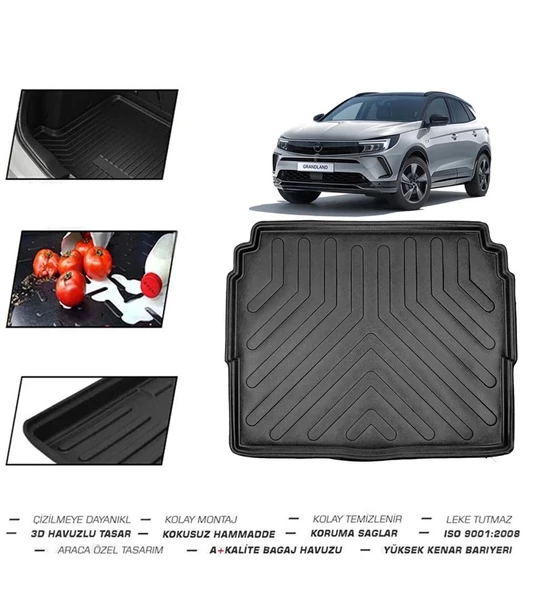 Opel Grandland Üst Bagaj 2022 Model Bagaj Havuzu - Resim 2