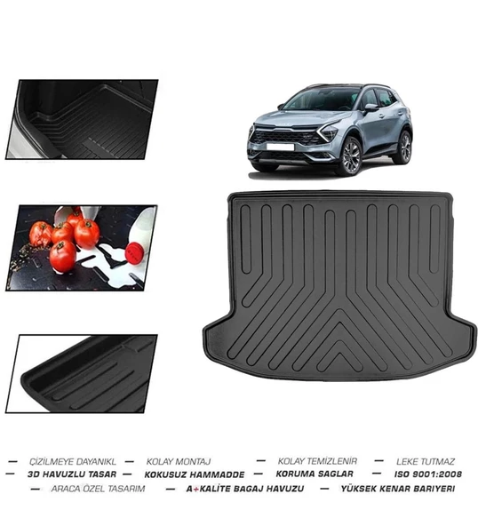 Kia Sportage 2022 Cool-Elagance Konfor  Model Bagaj Havuzu - Resim 2