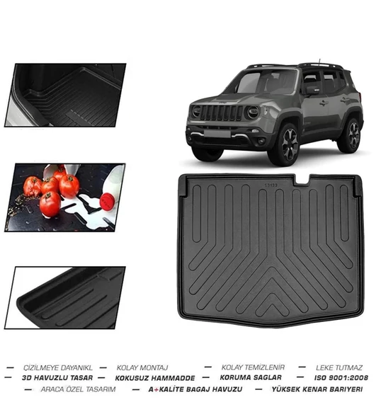 Jeep Renegade Alt Bagaj 2017 Model Bagaj Havuzu - Resim 2