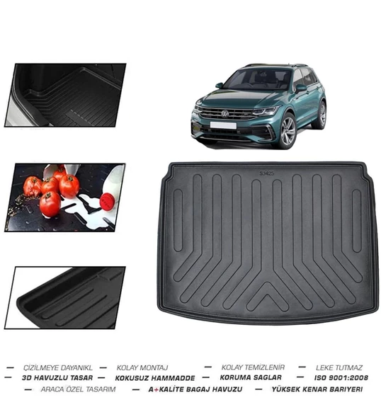Volkswagen Tiguan Ust 2025 Model Bagaj Havuzu - Resim 2