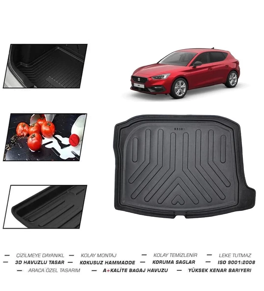 Seat Leon Manuel 2024 Model Bagaj Havuzu - Resim 2