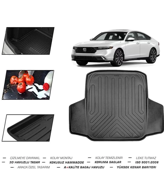 Honda Accord 2019 Model Bagaj Havuzu - Resim 2