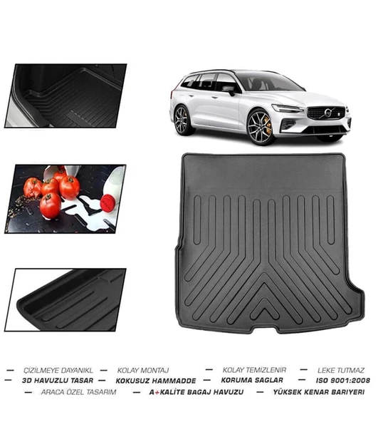 Volvo V60 2022 Model Bagaj Havuzu - Resim 2