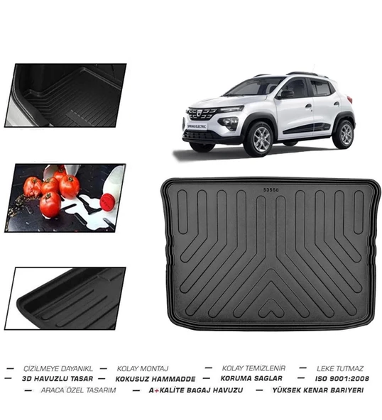 Dacia Spring (Elektrikli) 2021  Model Bagaj Havuzu - Resim 2