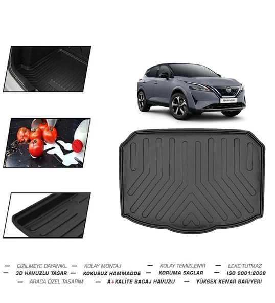Nissan Qashqai Alt 2022  Model Bagaj Havuzu - Resim 2