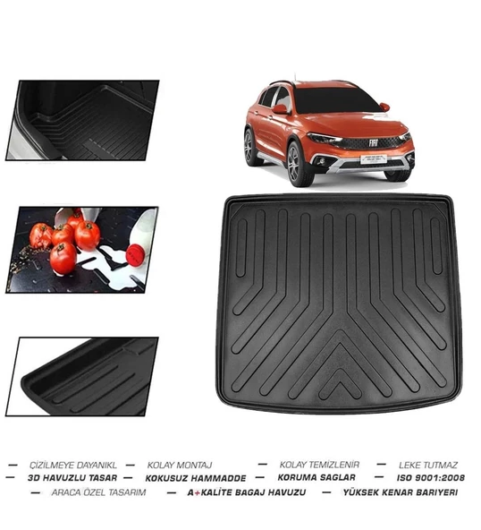 Fiat Egea HB Tamir Kitli 2020 Model Bagaj Havuzu - Resim 2