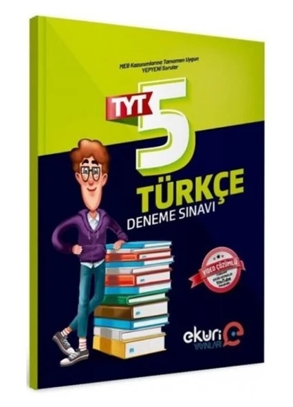 Eküri Yayınları 2021 TYT Türkçe Denemesi
