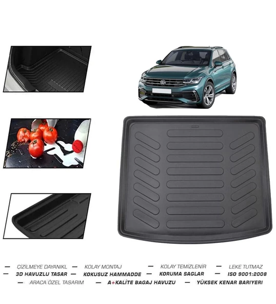 Volkswagen Tiguan Alt 2021 Model Bagaj Havuzu - Resim 2