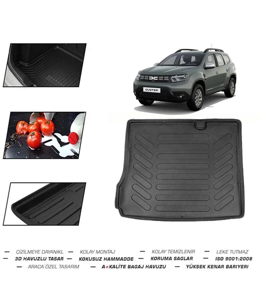 Dacia Duster 2 WD (4X2) 2026 Model Bagaj Havuzu - Resim 2