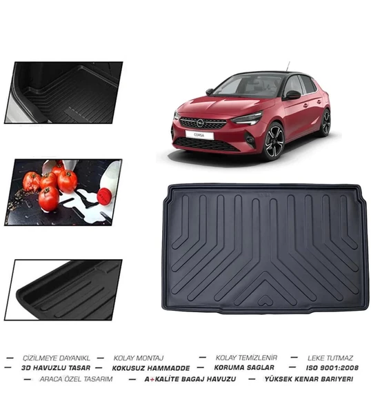 Opel Corsa (Elektrikli) 2023 Model Bagaj Havuzu - Resim 2