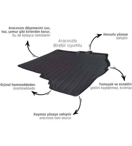 Fiat Egea HB Tamir Kitli 2022 Model Bagaj Havuzu - Resim 3