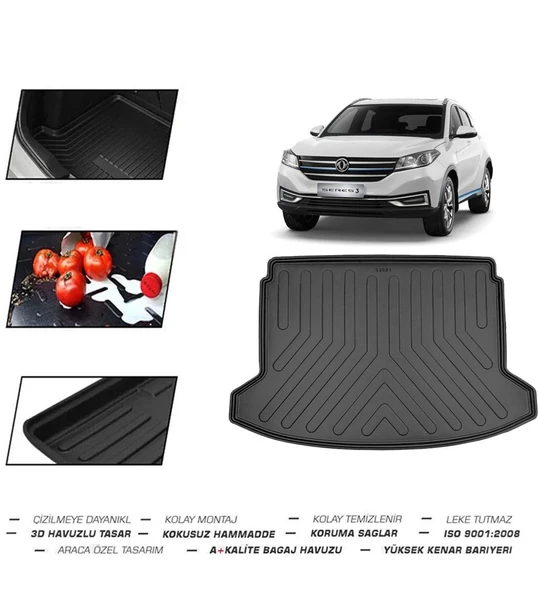DSFK Seres 3 (Elektrikli) 2024 Model Bagaj Havuzu - Resim 2
