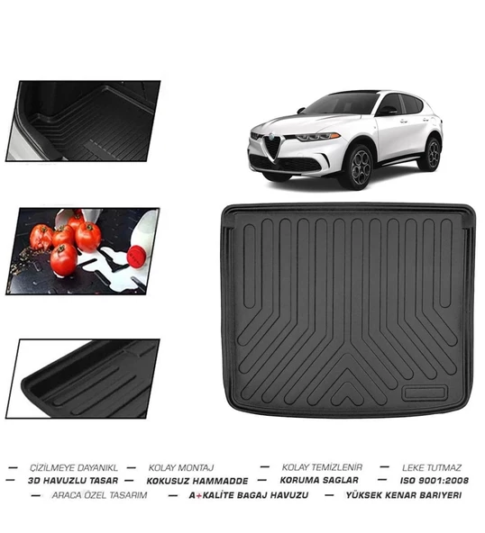 Alfa Romeo Tonale Ust Bagaj 2024 Model Bagaj Havuzu - Resim 2